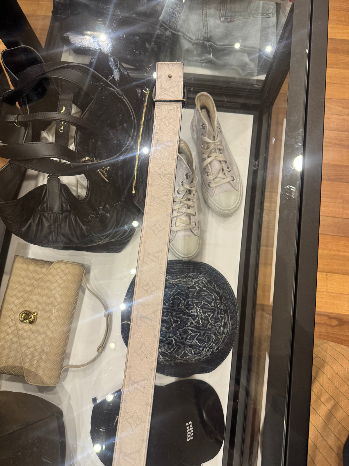 Louis Vuitton Reversible LV Circle Monogram Eclipse Belt