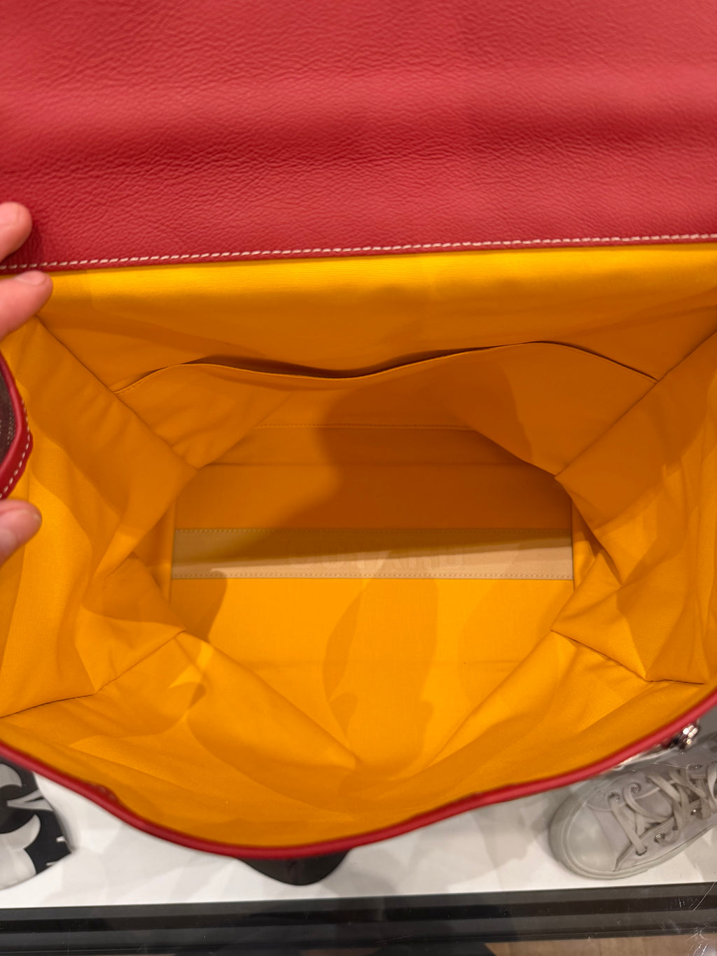Goyard Saint Léger Backpack Red