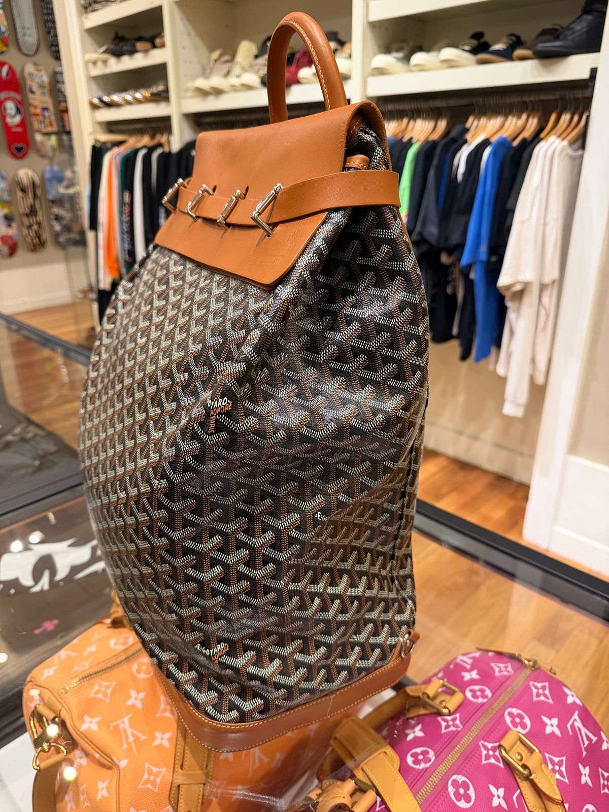 Goyard Steamer PM Backpack