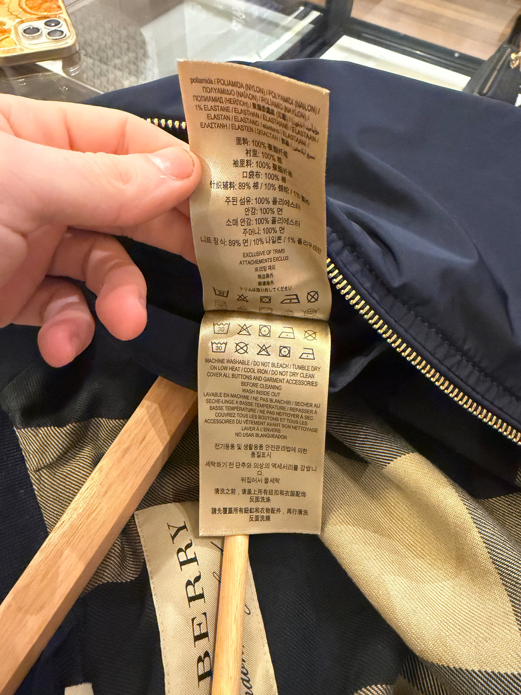 Burberry Light Sport Jacket