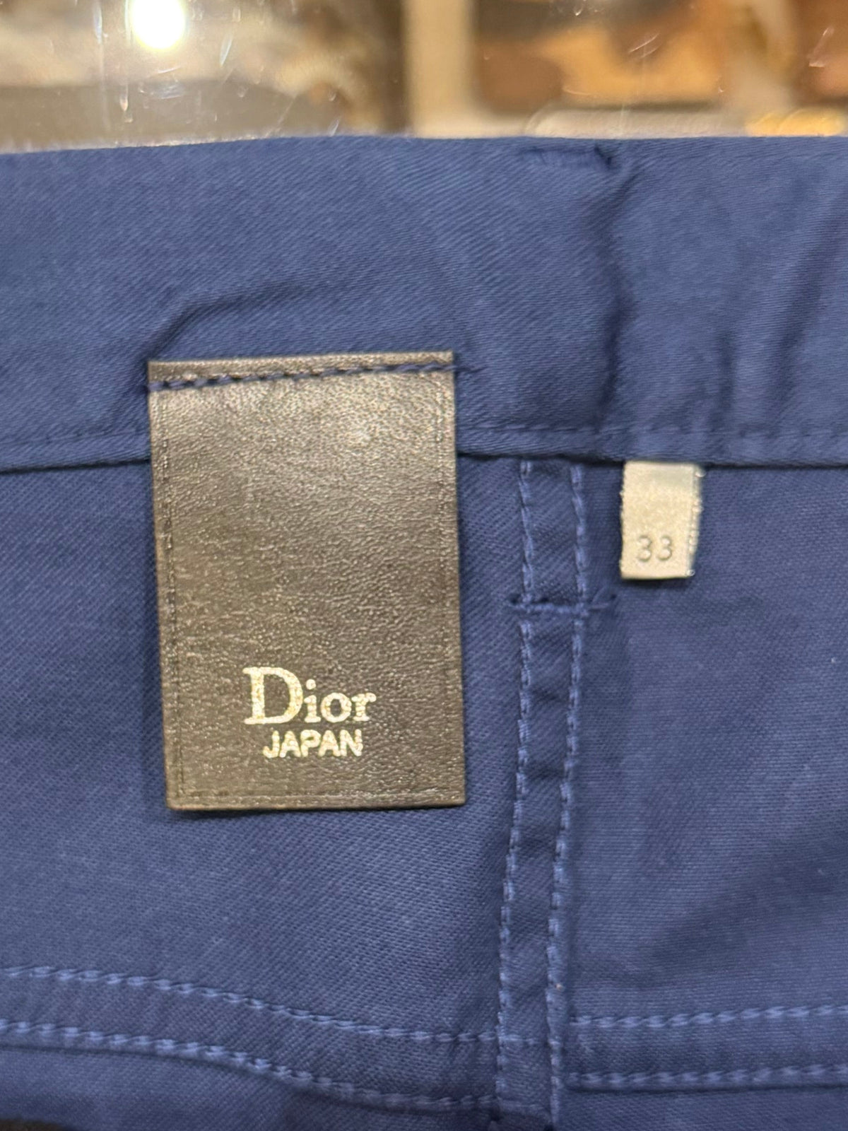 Dior Homme AW11 Stretch ‘Super Slender’ Pants - Navy