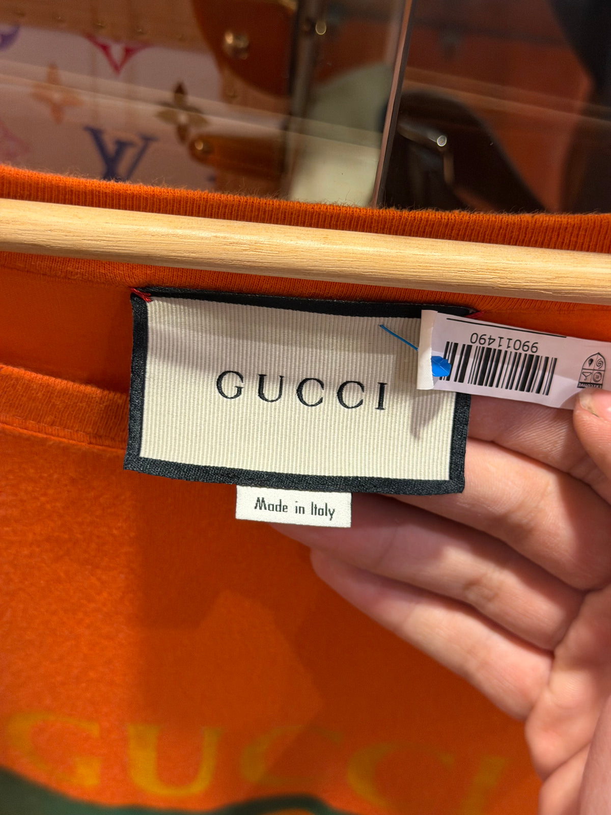 Gucci Vintage Logo Tee - Orange