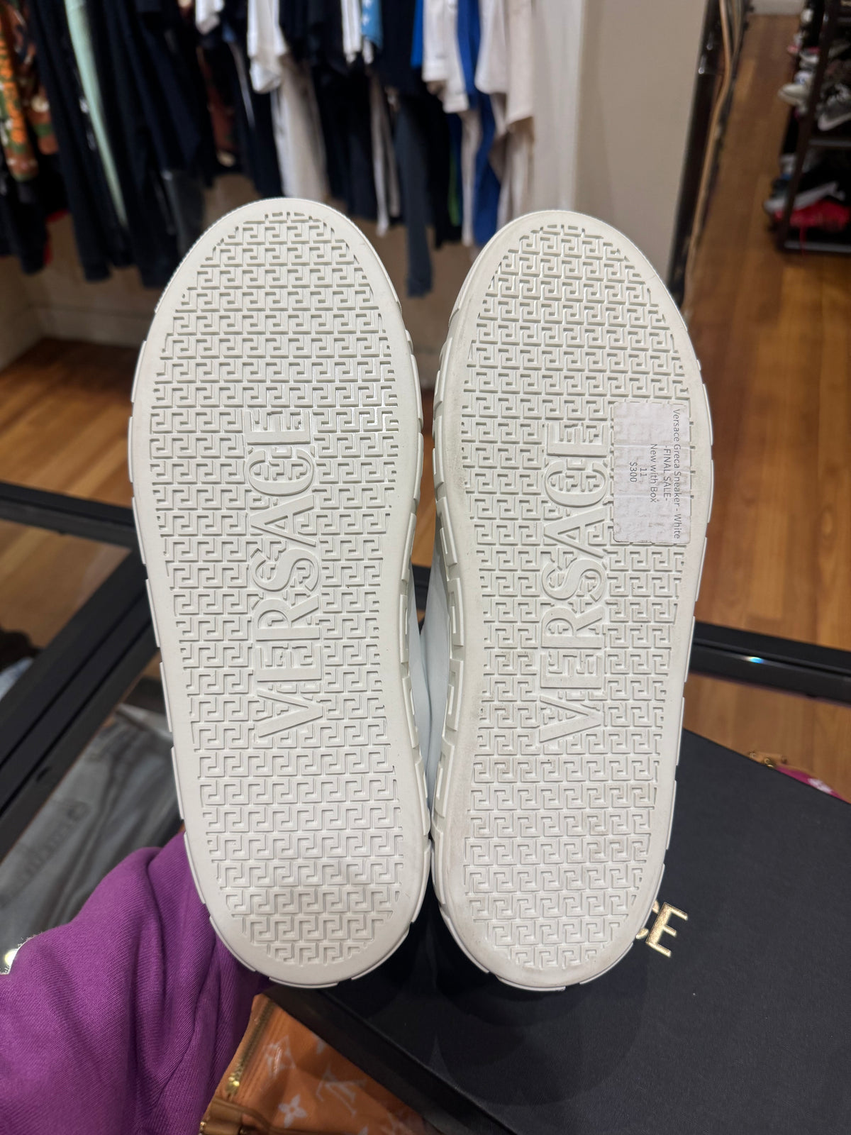 Versace Greca Sneaker - White
