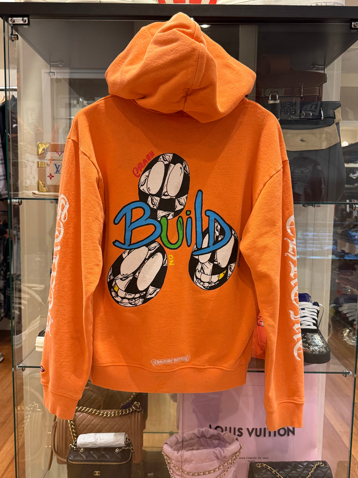 Chrome Hearts Matty Boy
'Link & Build' Hoodie - Orange