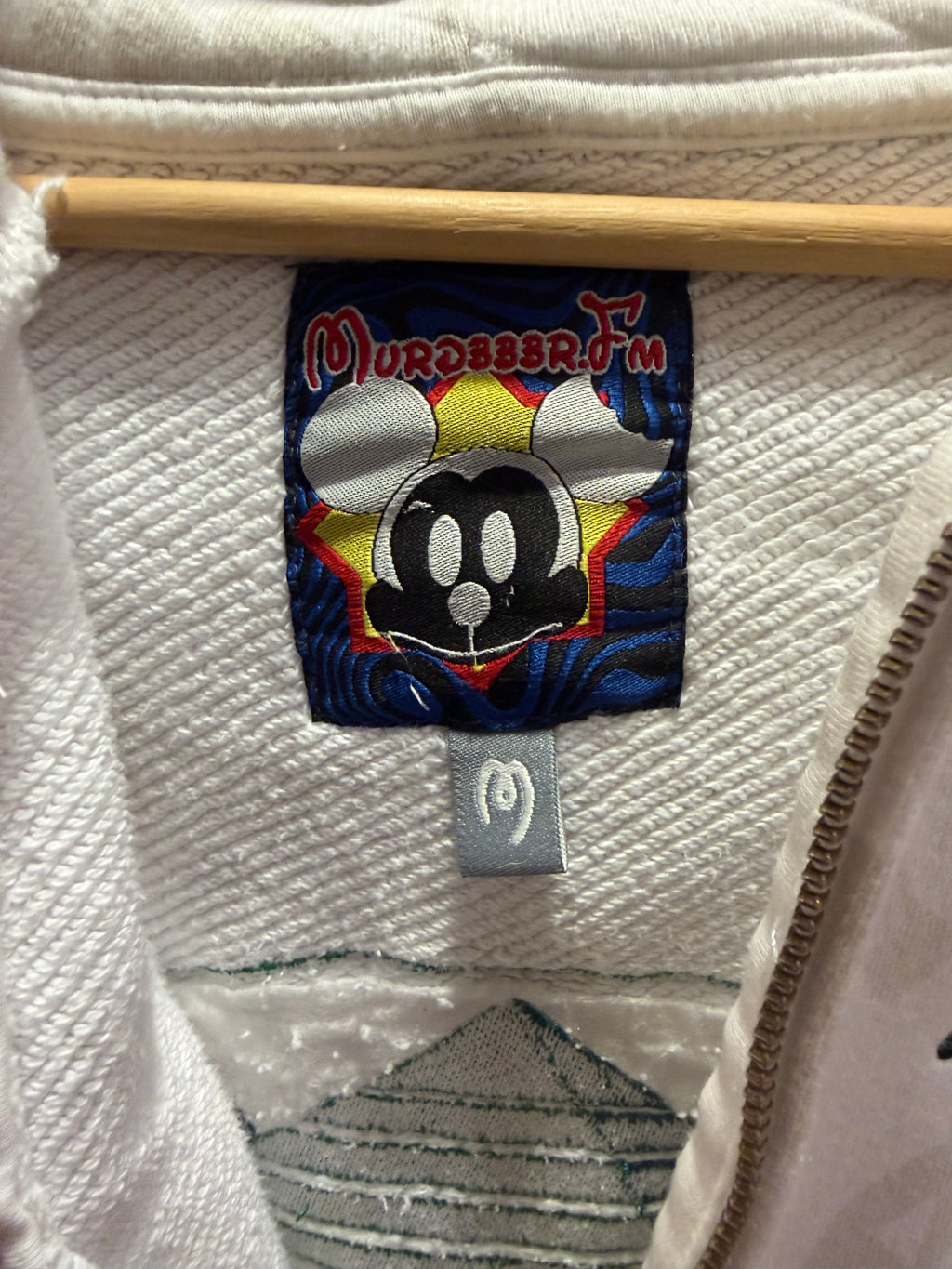 MURD333R.FM DISN333 Zip Up Hoodie