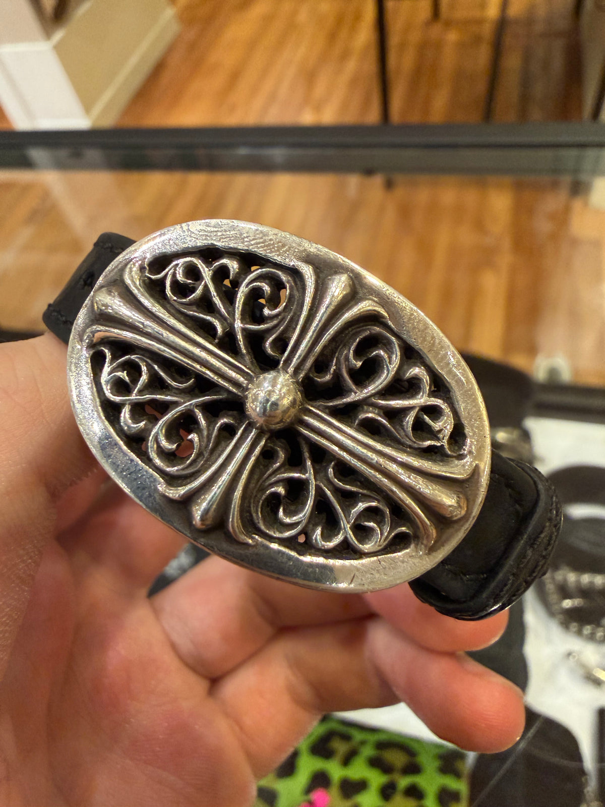 Chrome Hearts Oval Buckle Bracelet