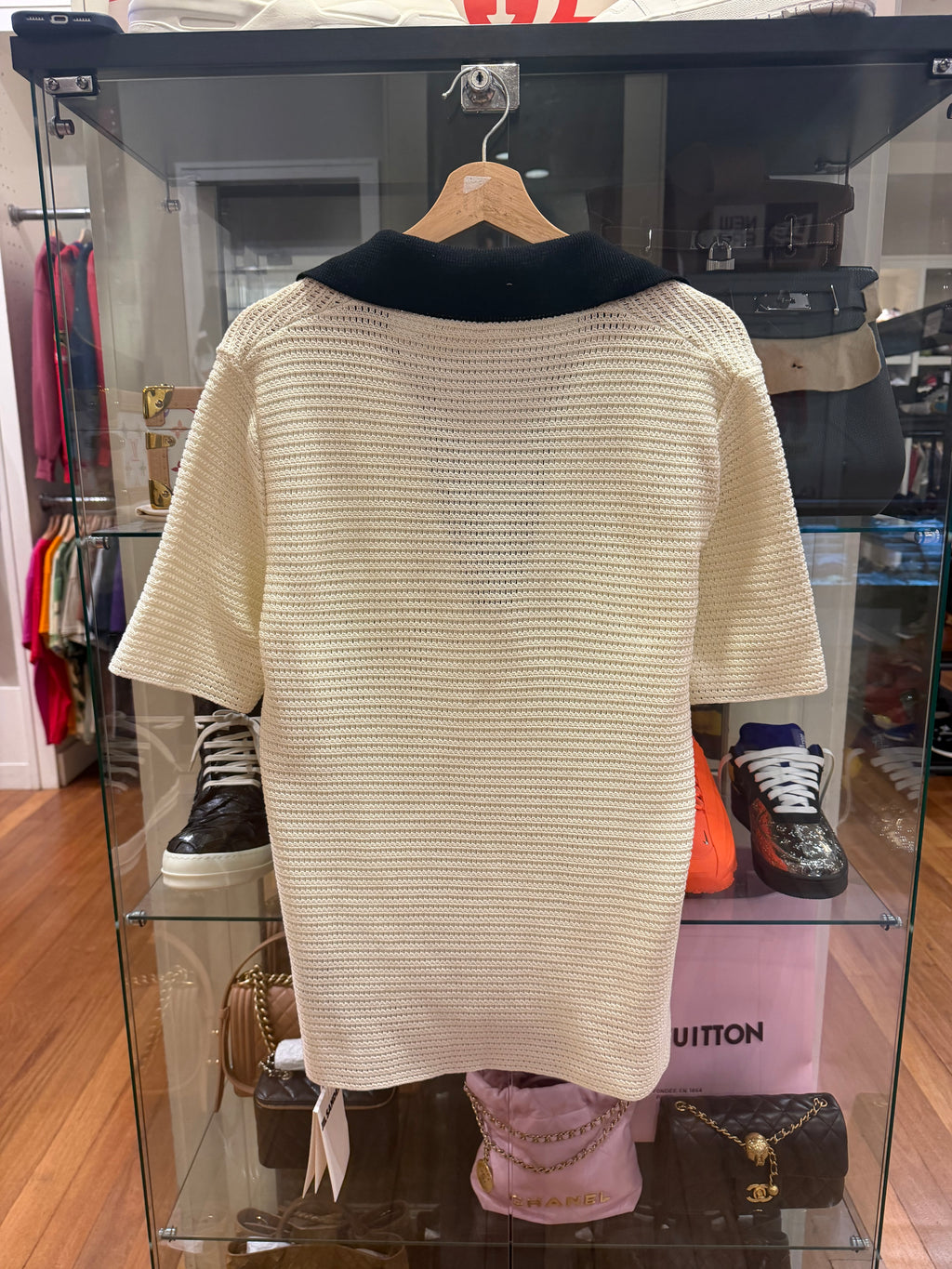 Jill Sanders Knitted Polo Shirt - White