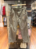 Carhartt Distressed Carpenter Pants - Green