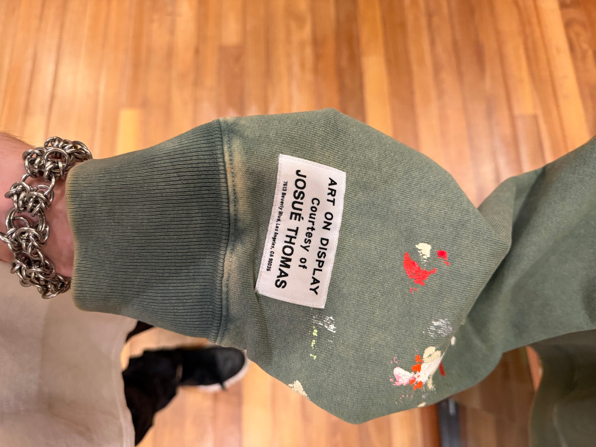Gallery Dept. Center Logo Hoodie - Green