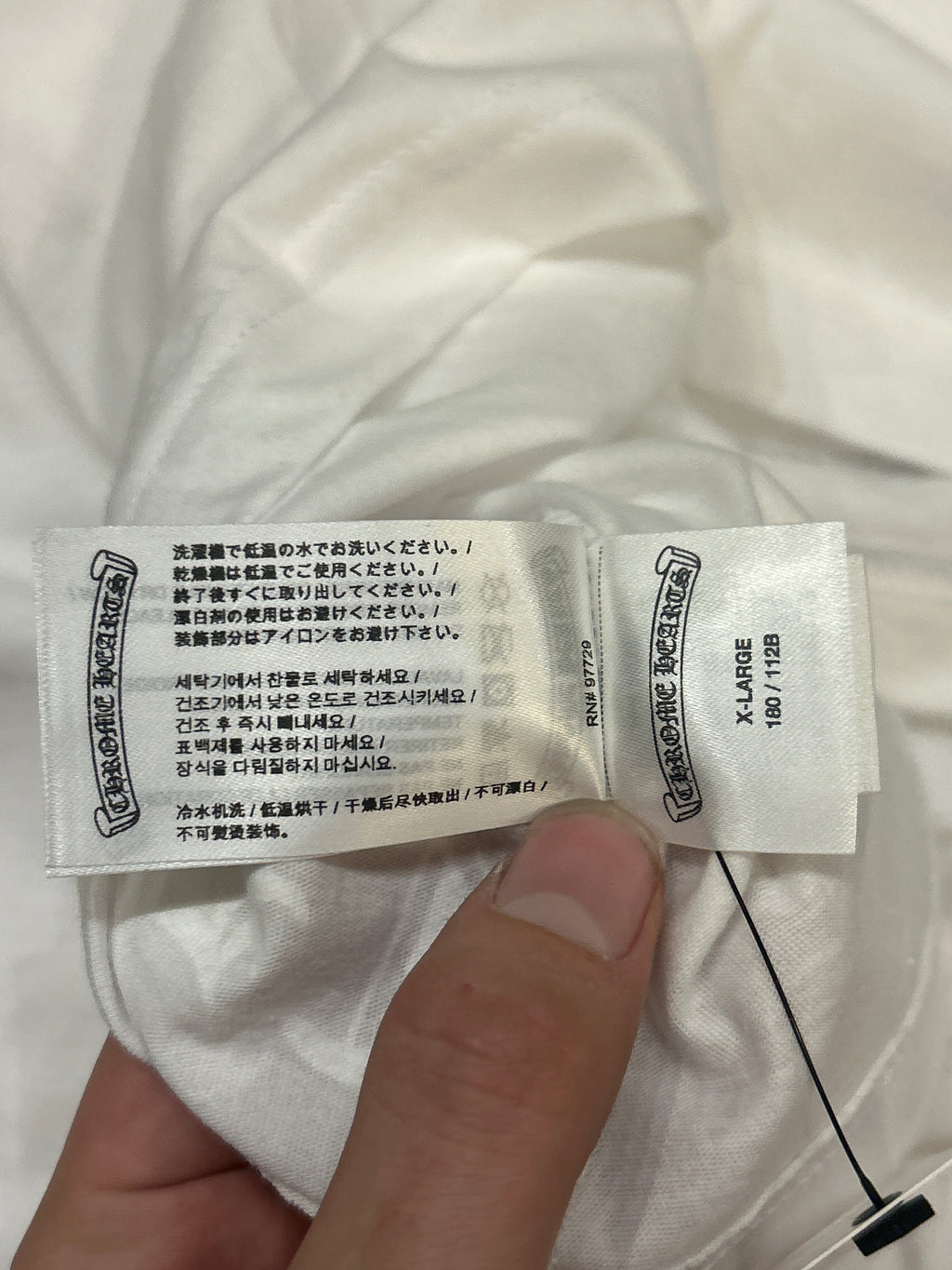 Chrome Hearts Neck Logo Pocket  Tee