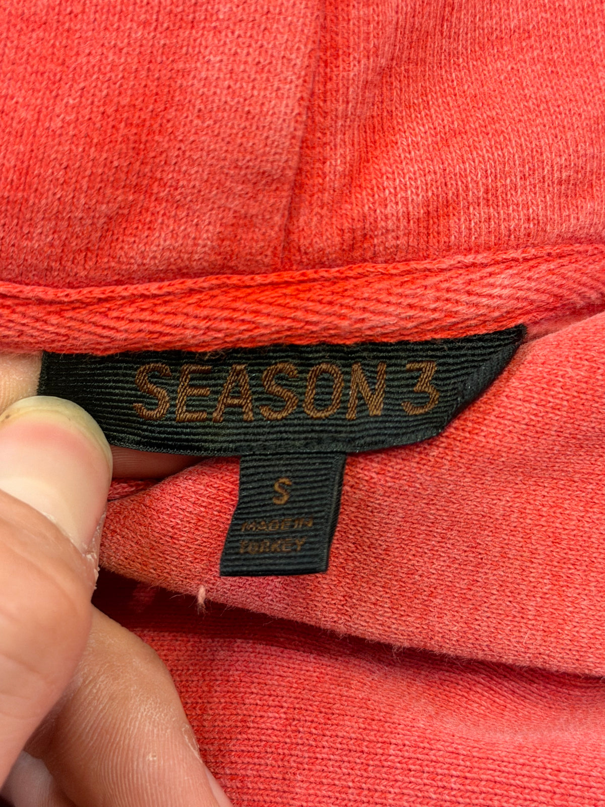 Yeezy Season 3 Hoodie - Flouro Red