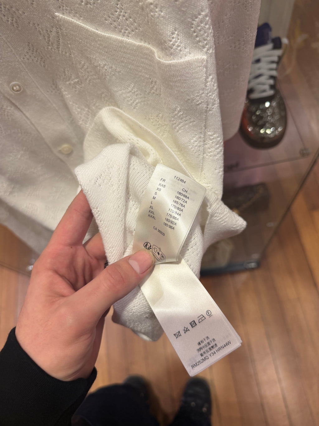 Louis Vuitton Monogram Pointelle Short Sleeve Tee