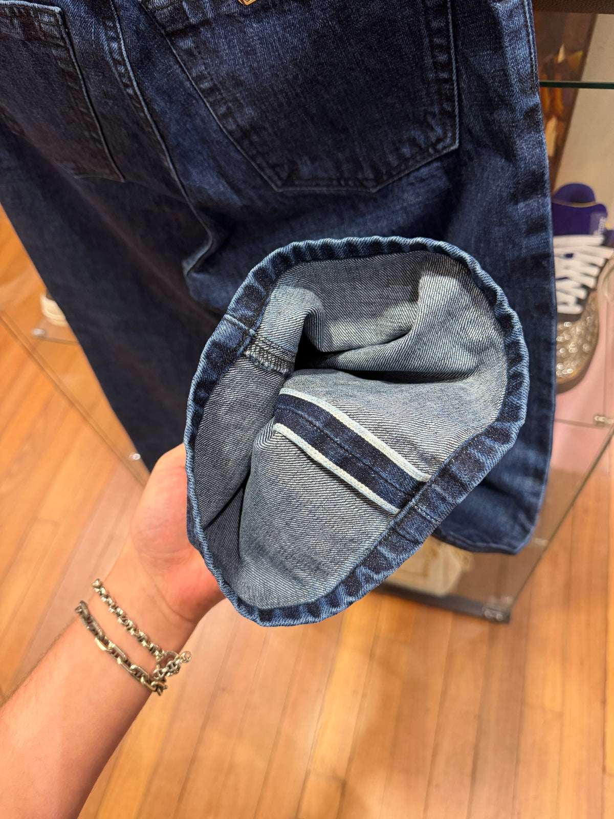 Chrome Hearts ‘KS Cut’ Denim Jeans
