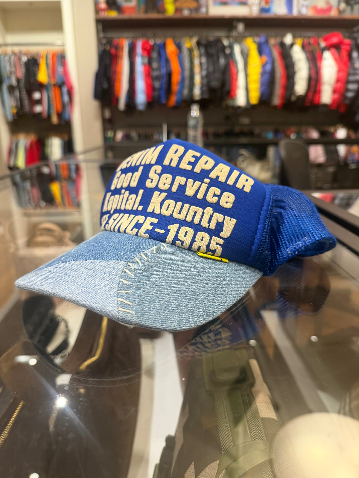 Kapital Denim Goods Trucker Hat