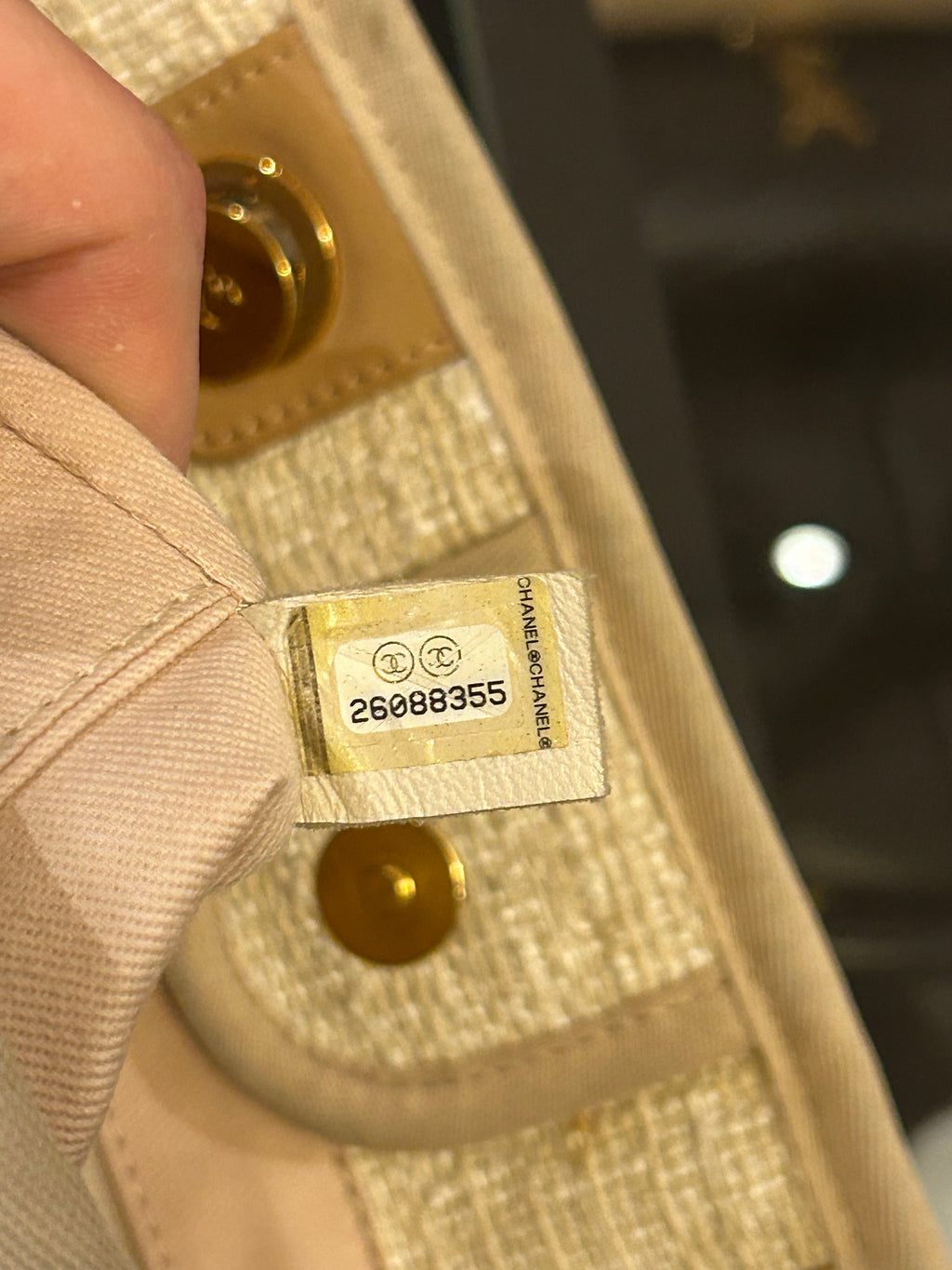 Chanel Deauville Tote Bag - Light Beige