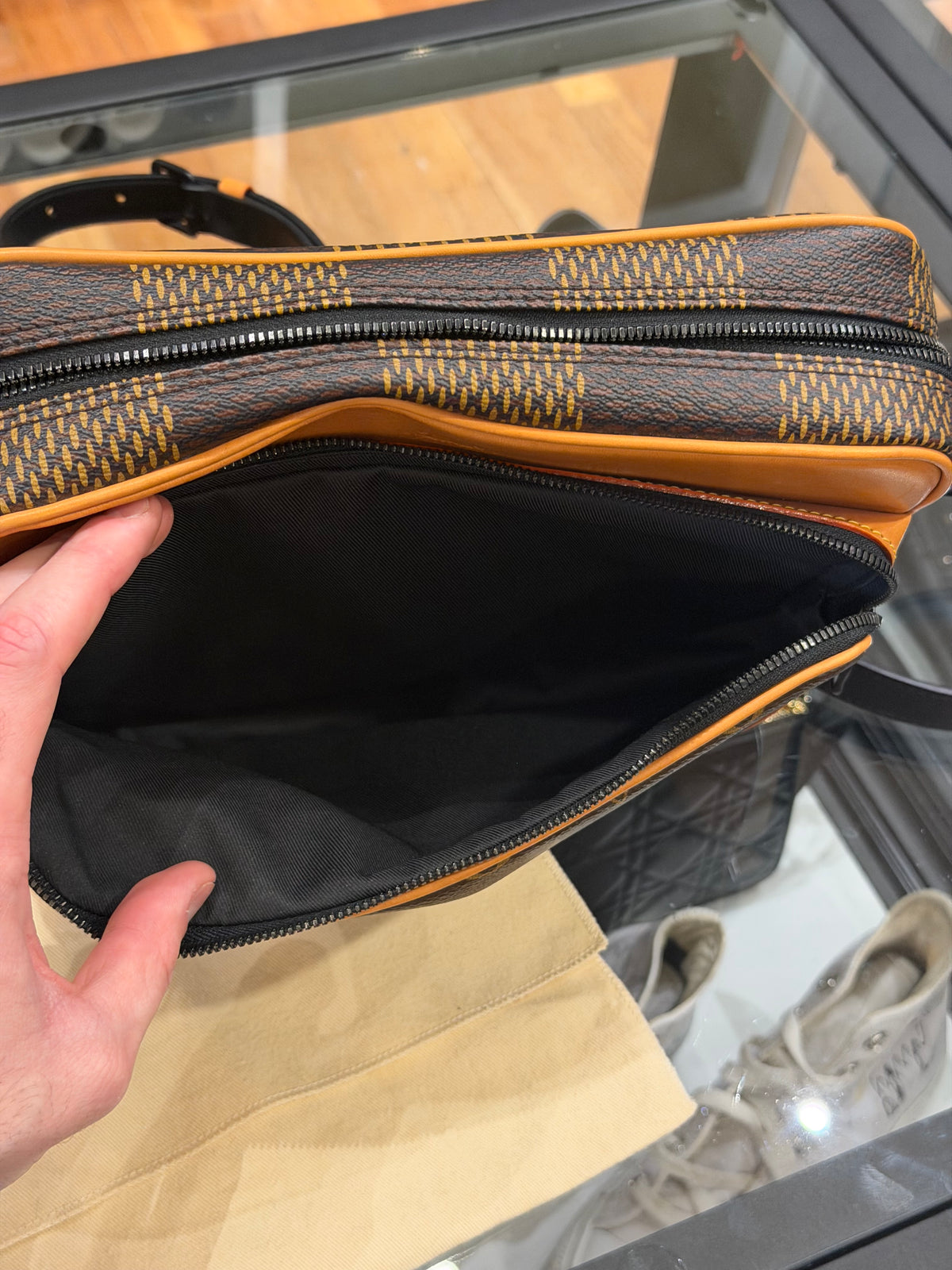 Louis Vuitton x NIGO Giant Damier Ebene Monogram Nil Messenger Bag