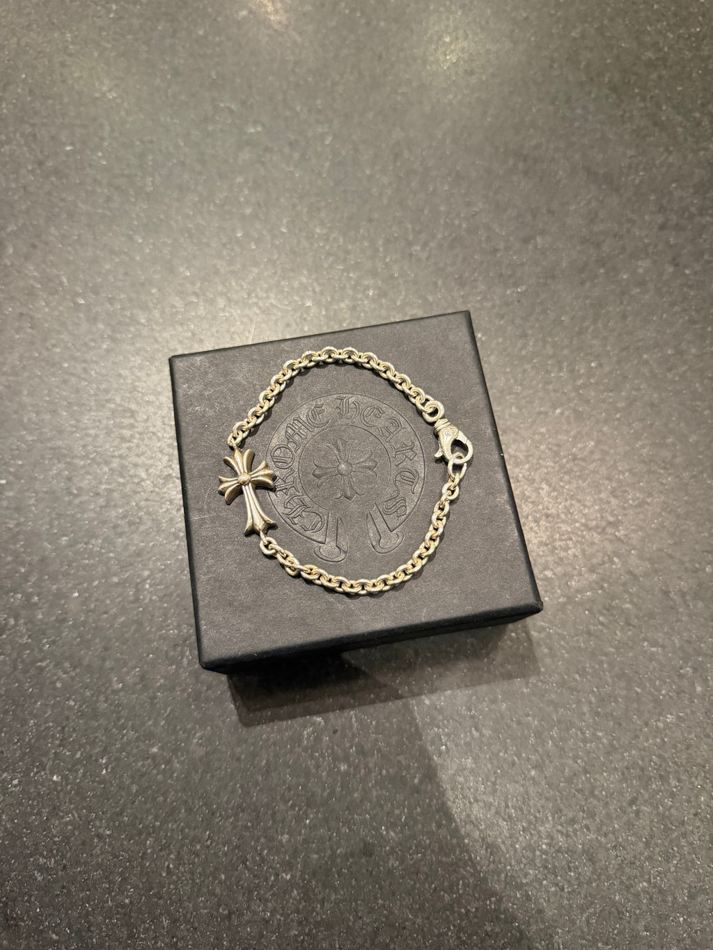 Chrome Hearts ‘NE Cross’ Bracelet - Silver