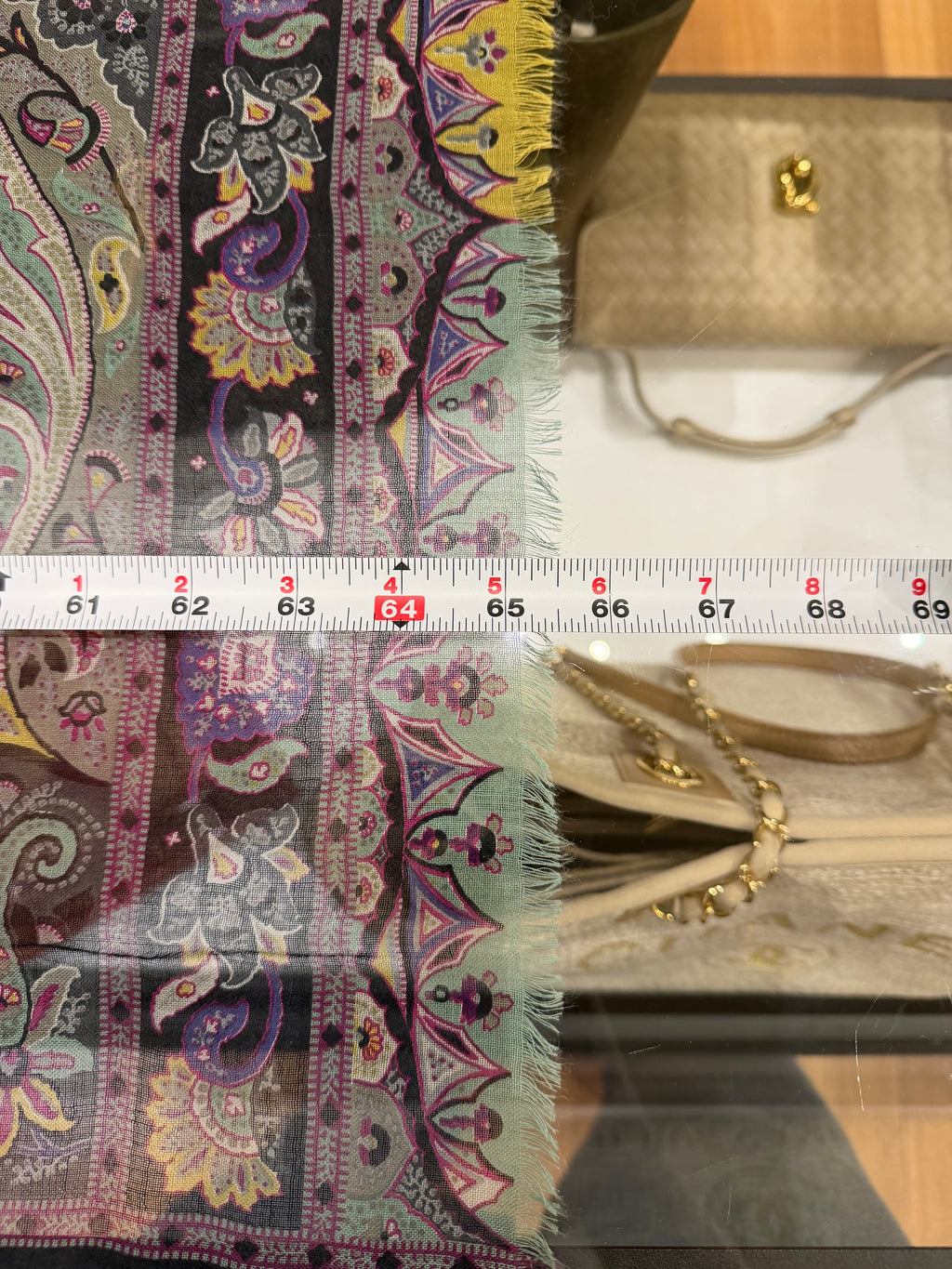 Etro Cashmere Paisley Print Scarf