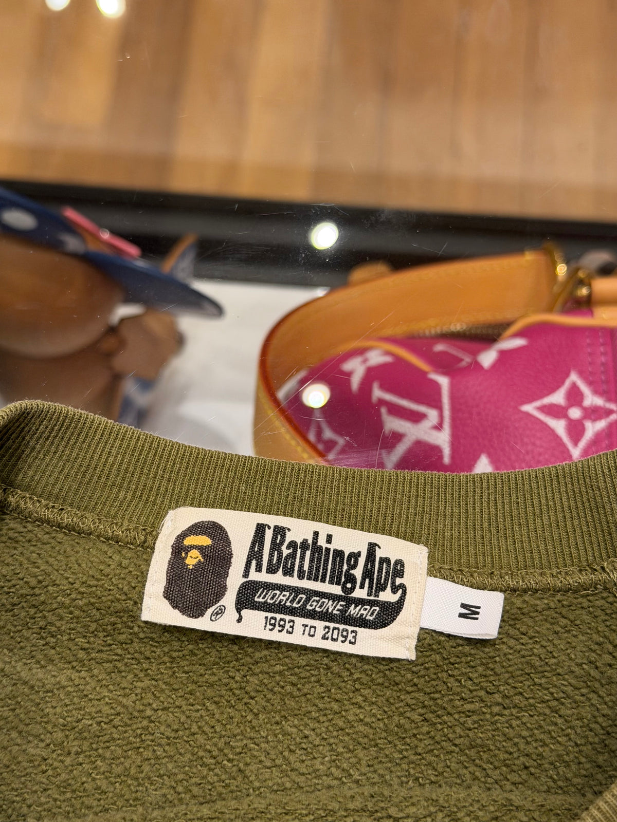 Bape 1st Camo Shark Zip
Crewneck - Green