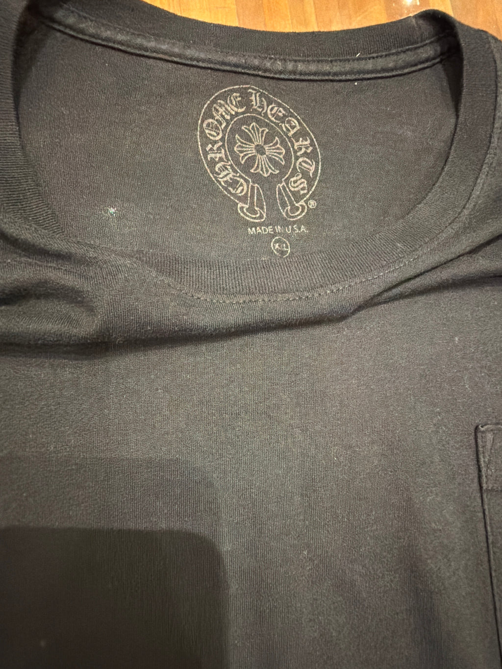 Chrome Hearts ‘New York’ Horseshoe Floral LS