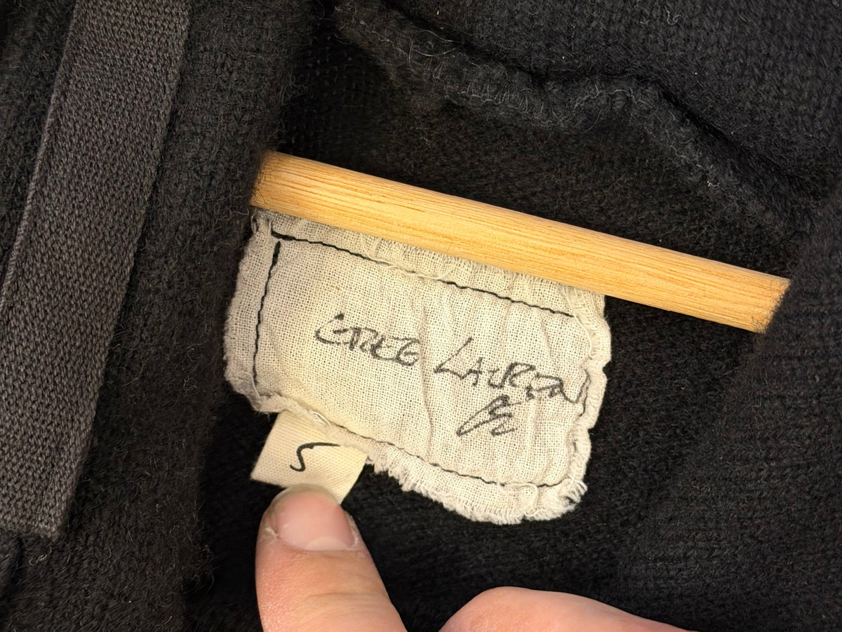 Greg Lauren Cashmere Baja Hoodie Black