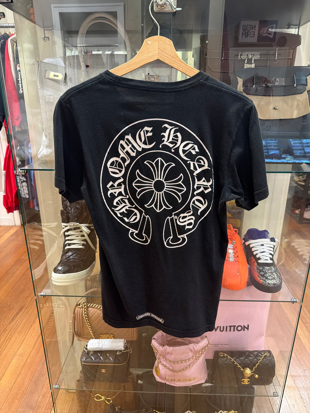Chrome Hearts Horseshoe Floral Tee