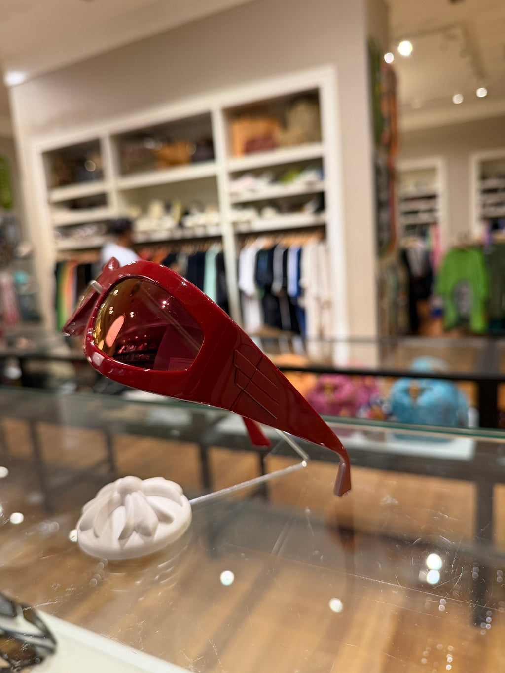 Bottega Veneta Sunglasses - Red