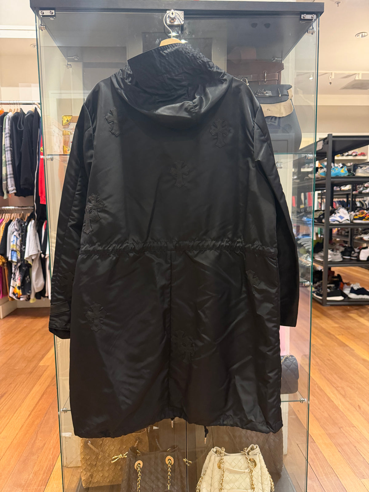 Chrome Hearts Cross Patch Parka - Black