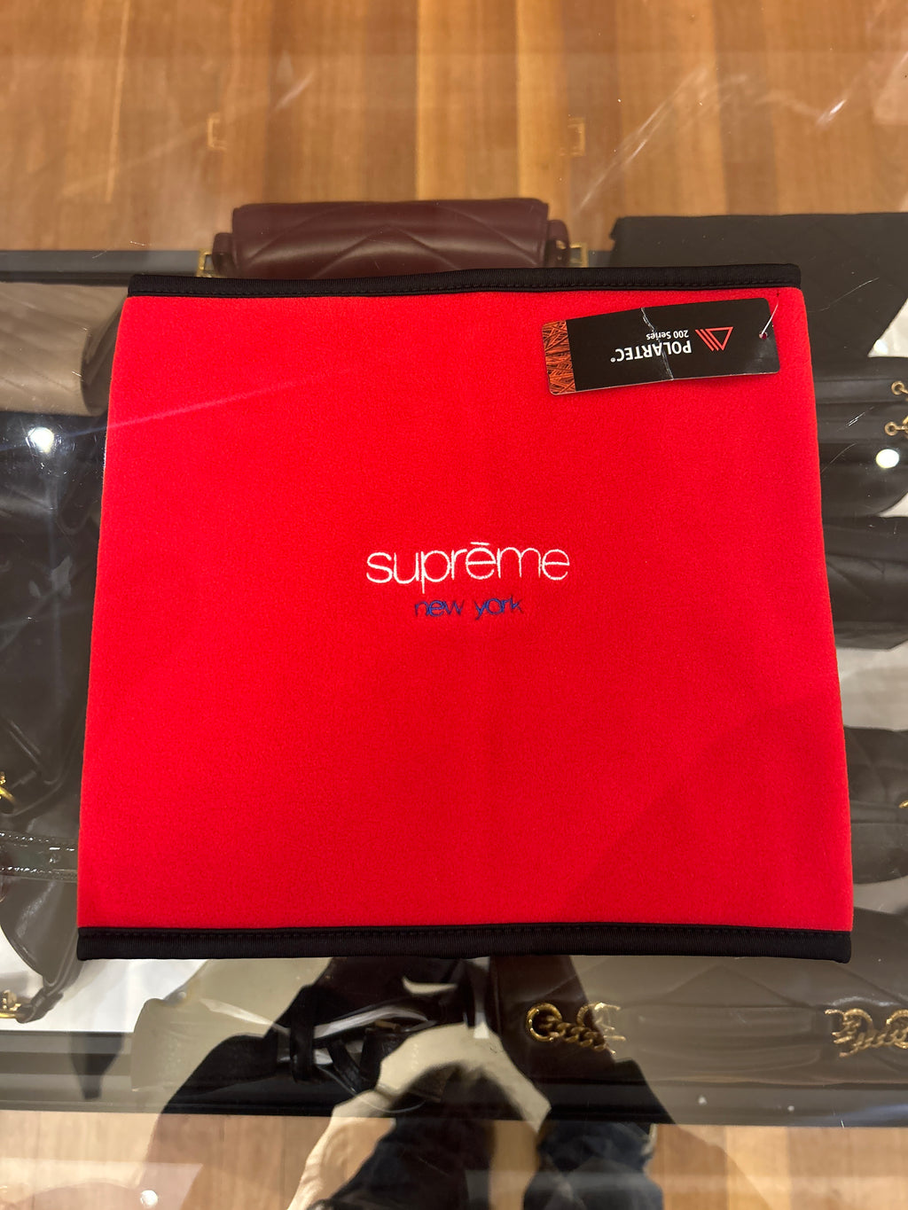 Supreme Polartec Fleece Neck Gaitor - Red