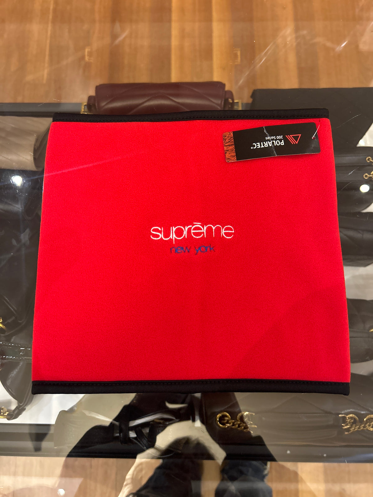 Supreme Polartec Fleece Neck Gaitor - Red
