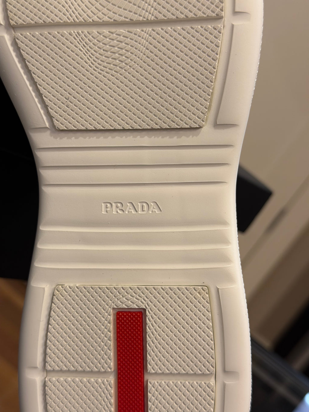 Prada America’s Cup Patent Leather & Technical Fabric Sneakers - Green