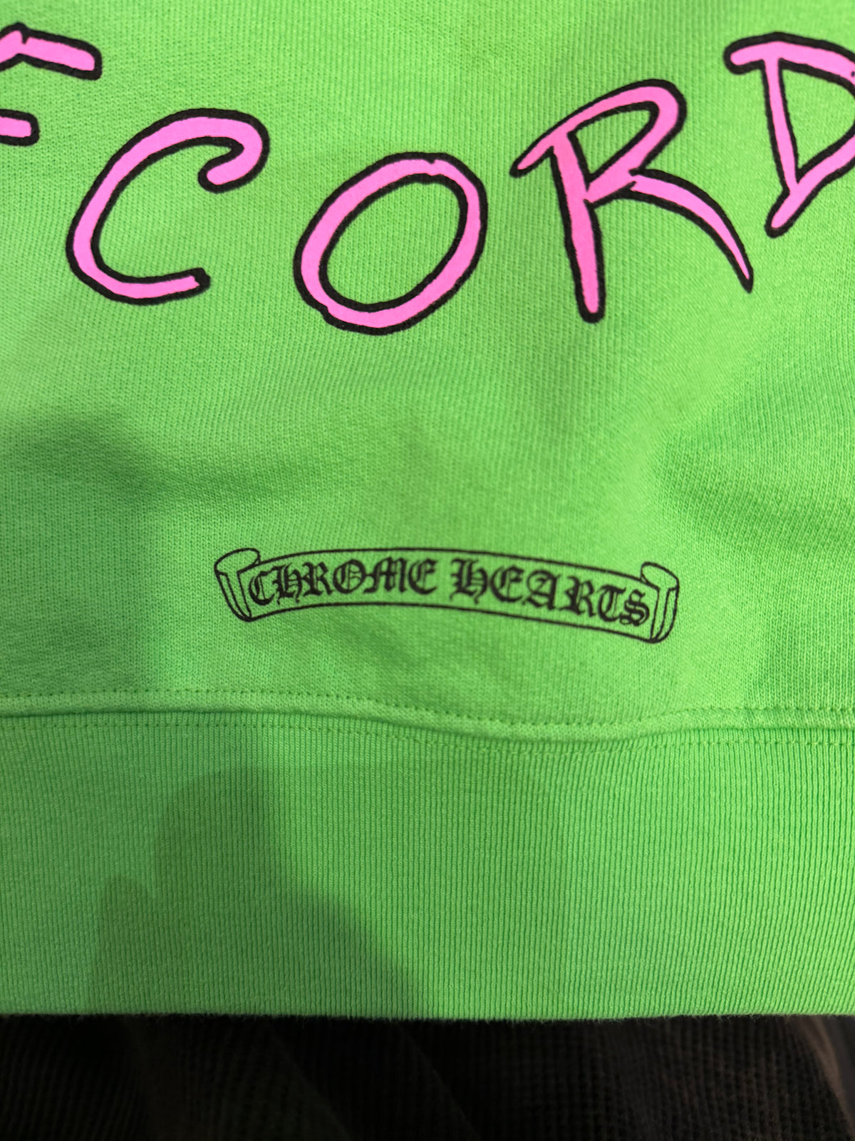 Chrome Hearts Matty Boy Sex Record Crewneck - Green