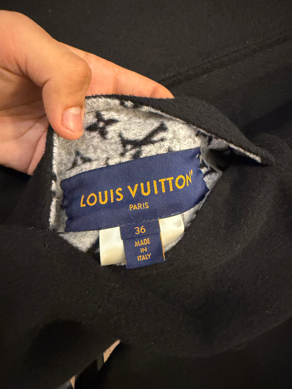 Louis Vuitton Reversible
Monogram Fleece Zip Up