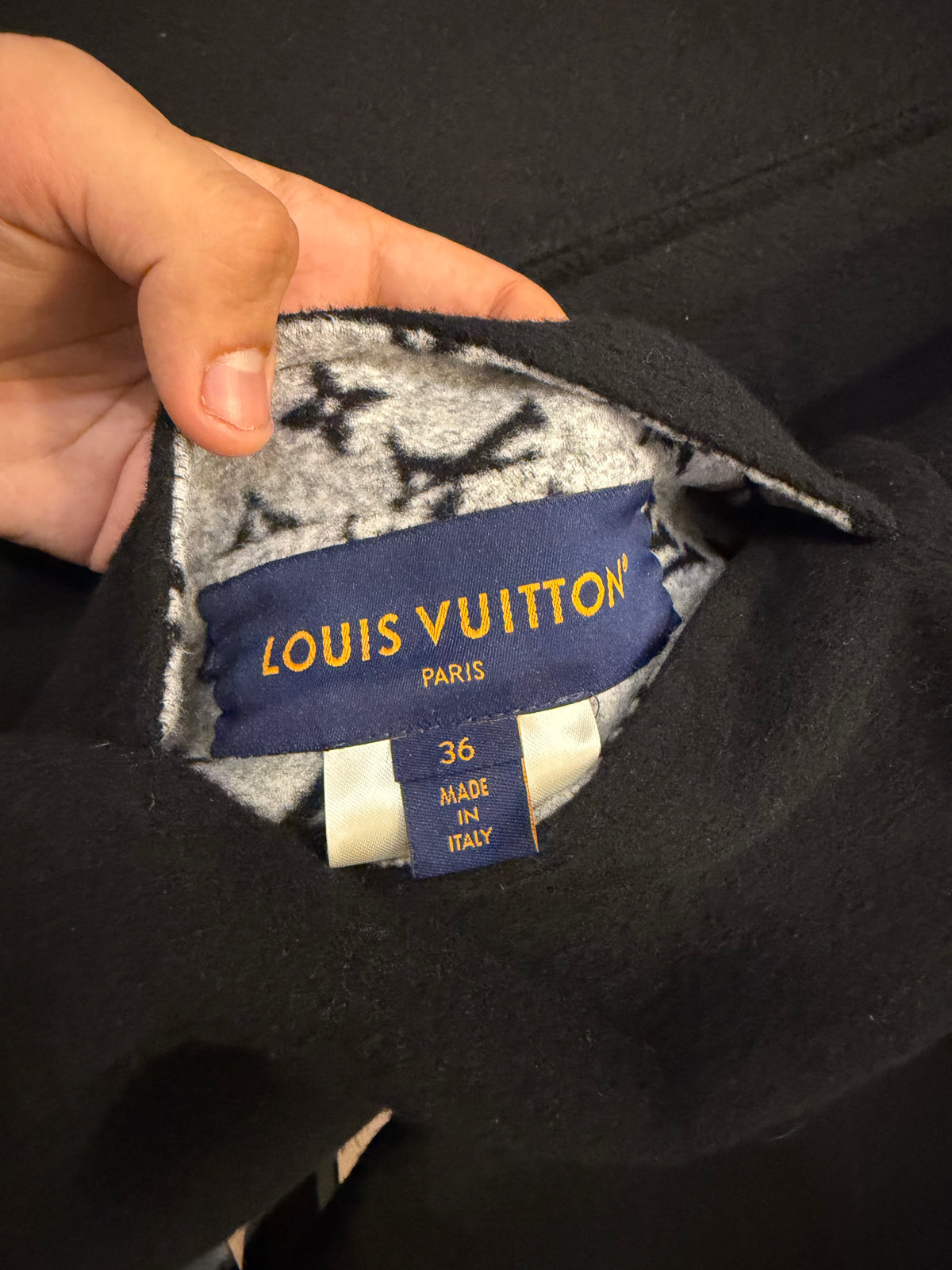 Louis Vuitton Reversible
Monogram Fleece Zip Up