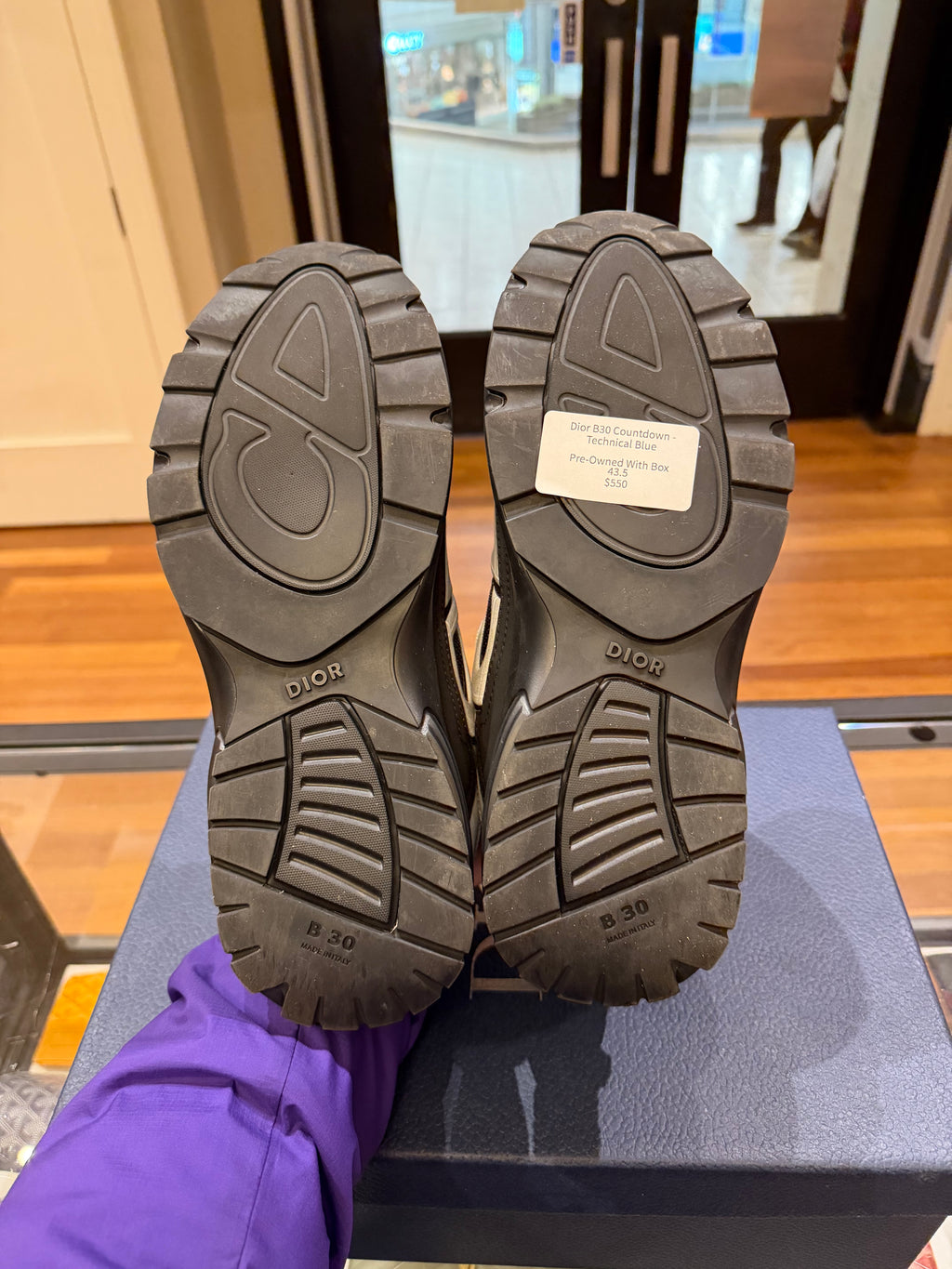 Dior B30 Countdown -
Technical Blue