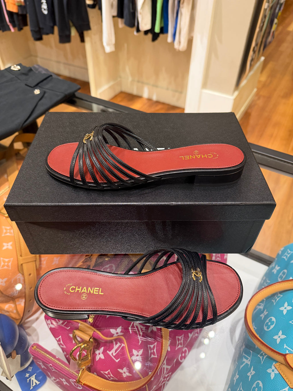 Chanel Metiers d’Art ‘Blazy’ Sandal Flats