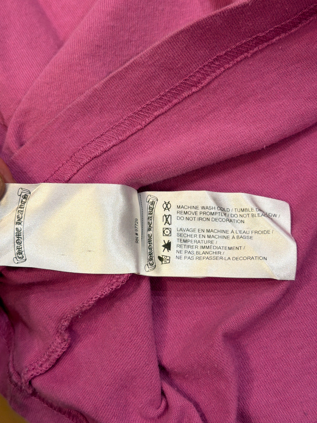 Chrome Hearts x Matty Boy Spider Web LS -Purple