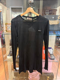 Miu Miu Logo Patch Long Sleeved T-Shirt