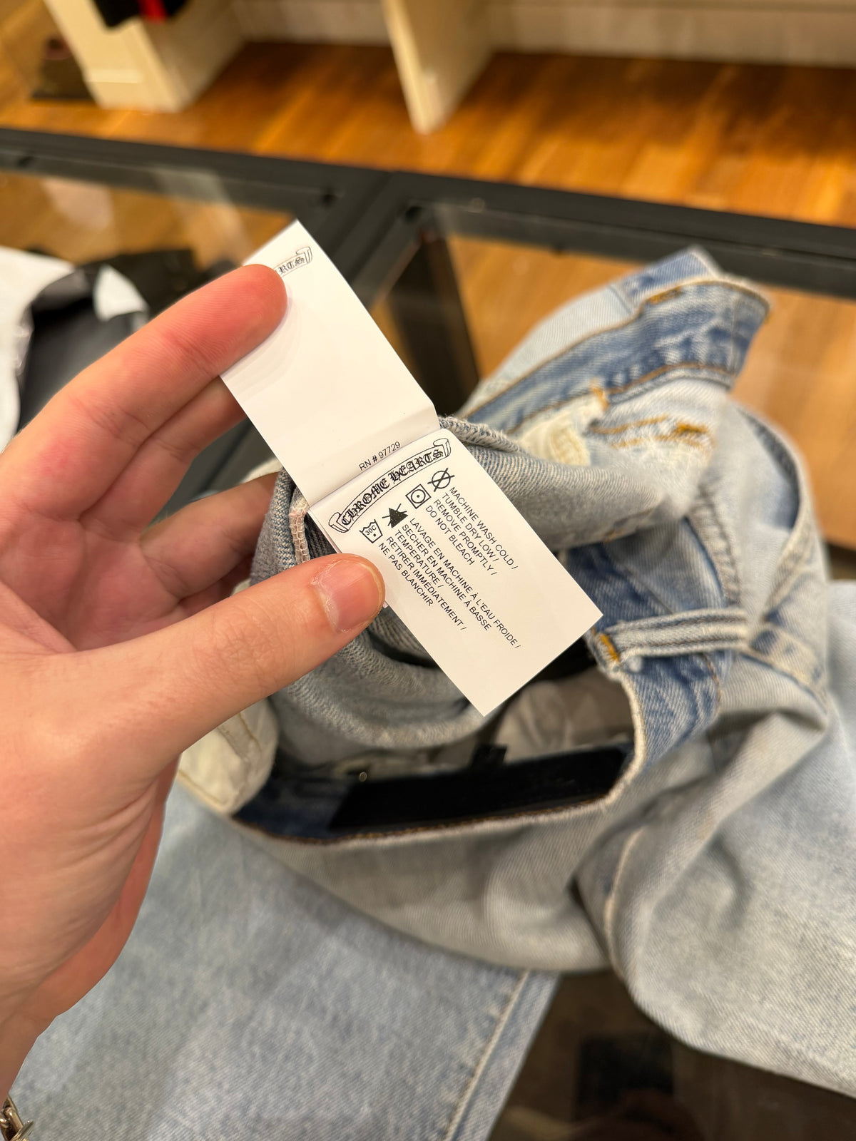 Chrome Hearts Red Tab Levi’s