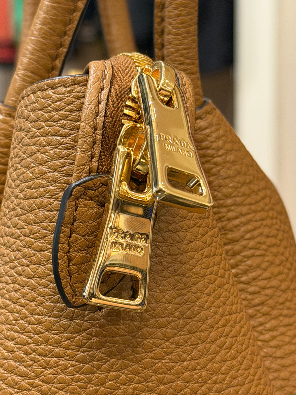 Prada Liaison Small Leather Handbag