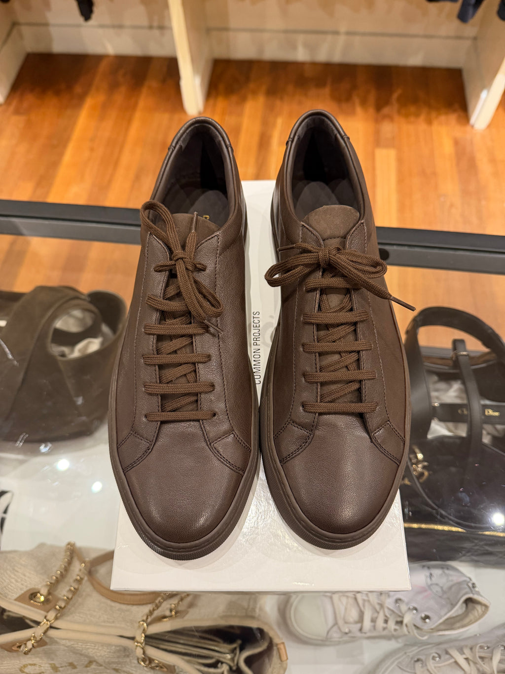 Common Projects Achilles Premium Leather Low-Top Sneakers