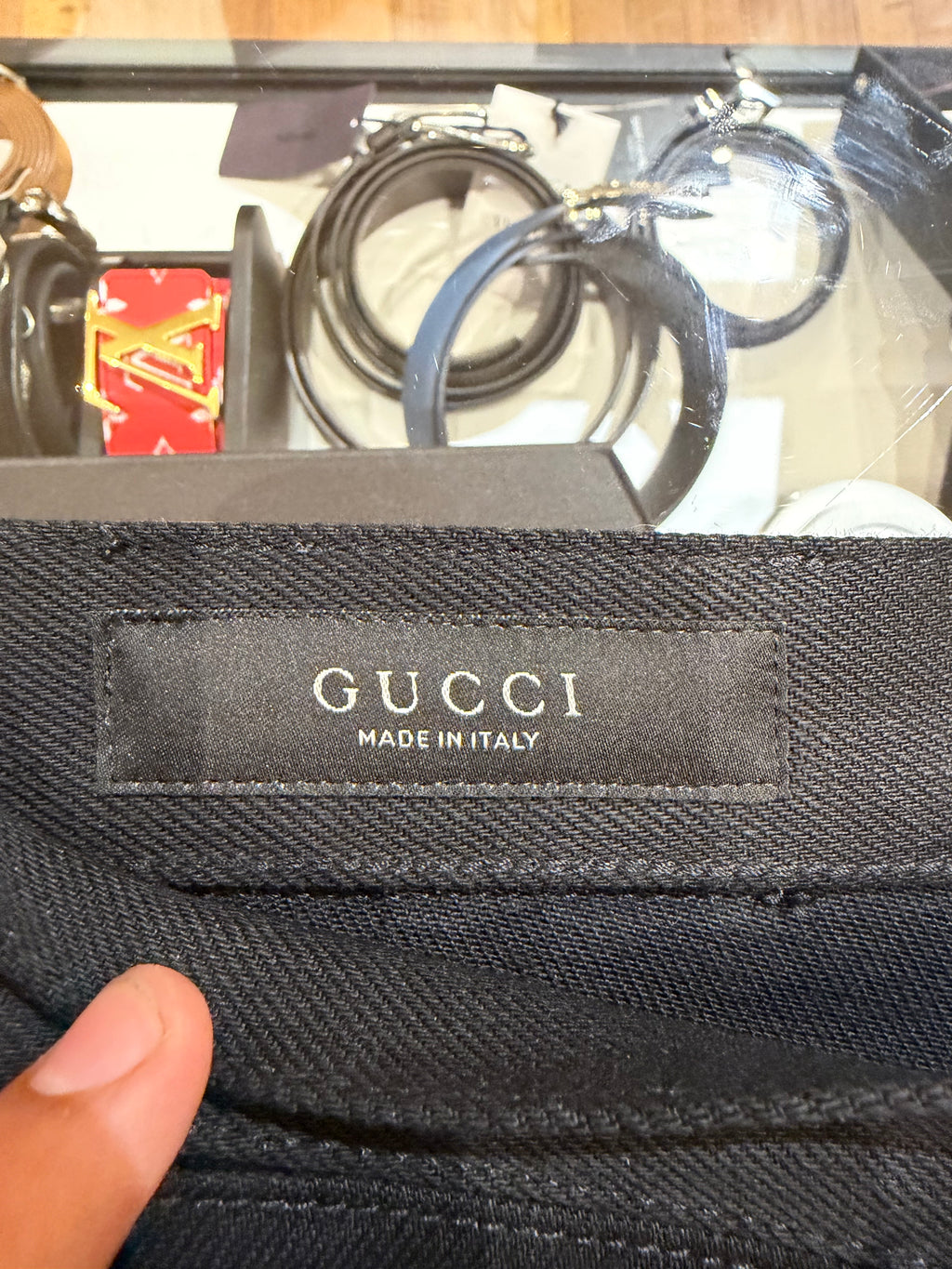 Gucci By Demna Horsebit Denim Jeans