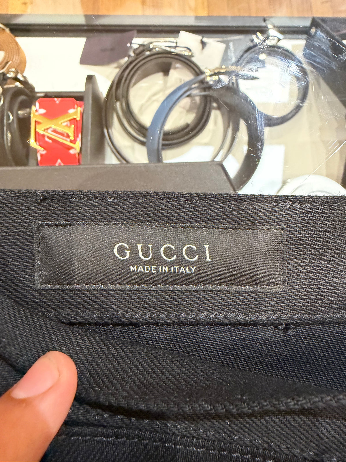 Gucci By Demna Horsebit Denim Jeans