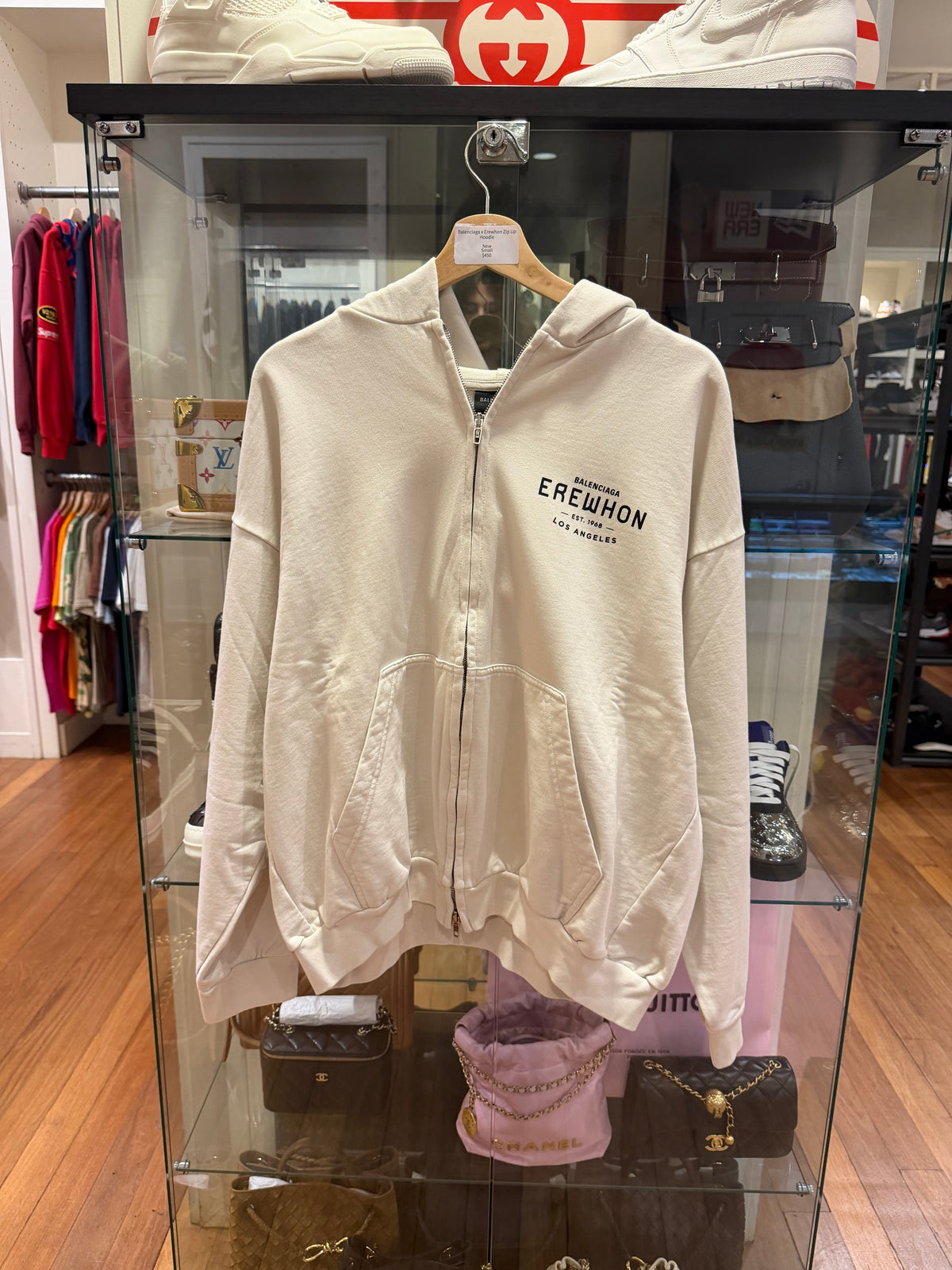 Balenciaga x Erewhon Zip Up Hoodie