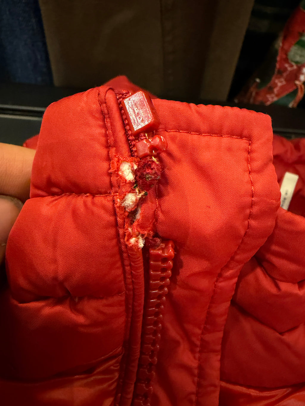 Moncler Down Puffer Vest - Red