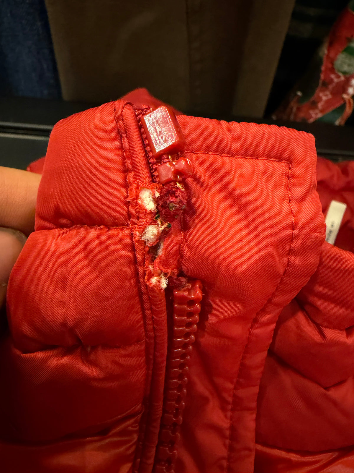 Moncler Down Puffer Vest - Red