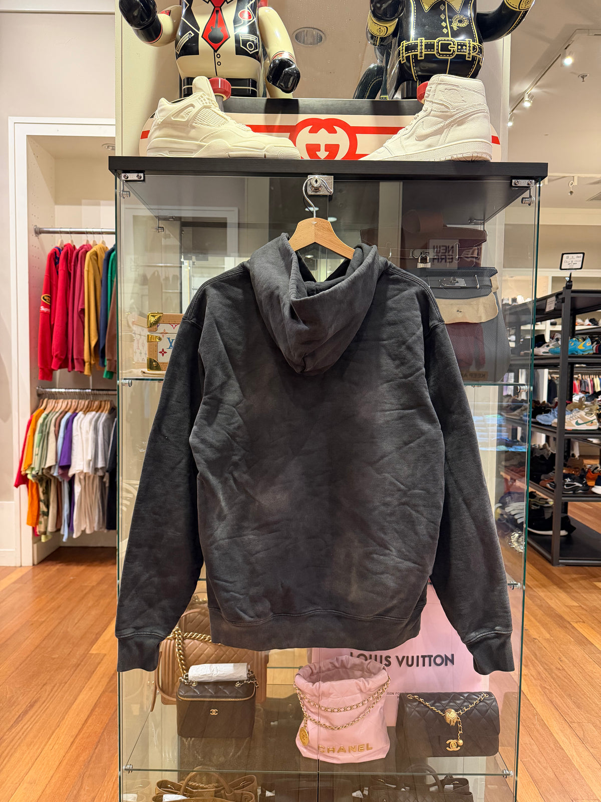 Raspberry Hills Black Washed Hoodie