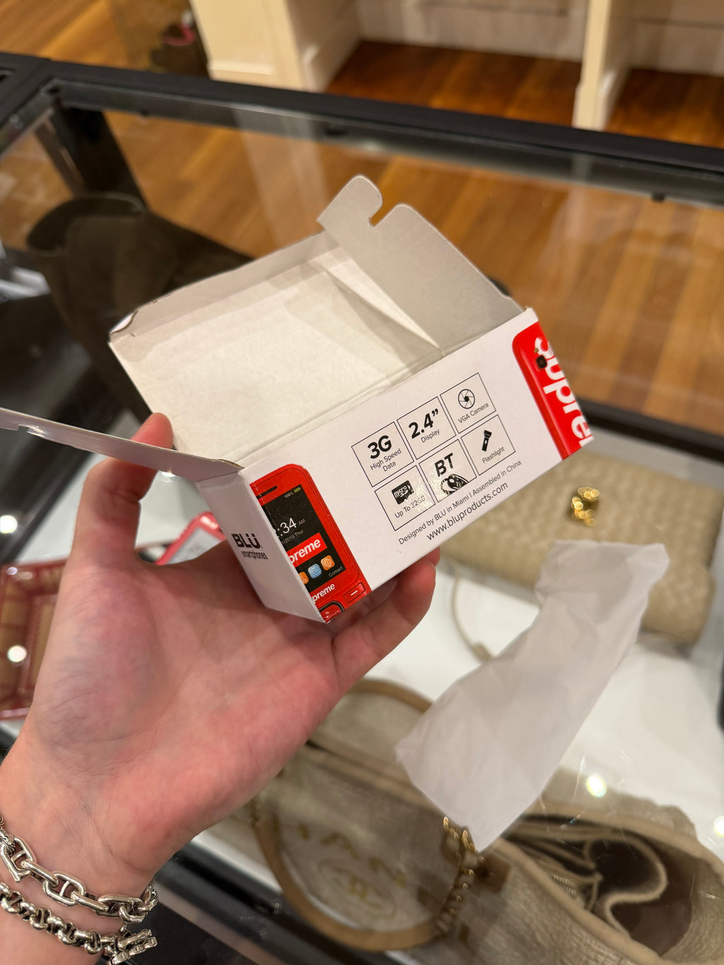 Supreme Blu Burner Phone - Red