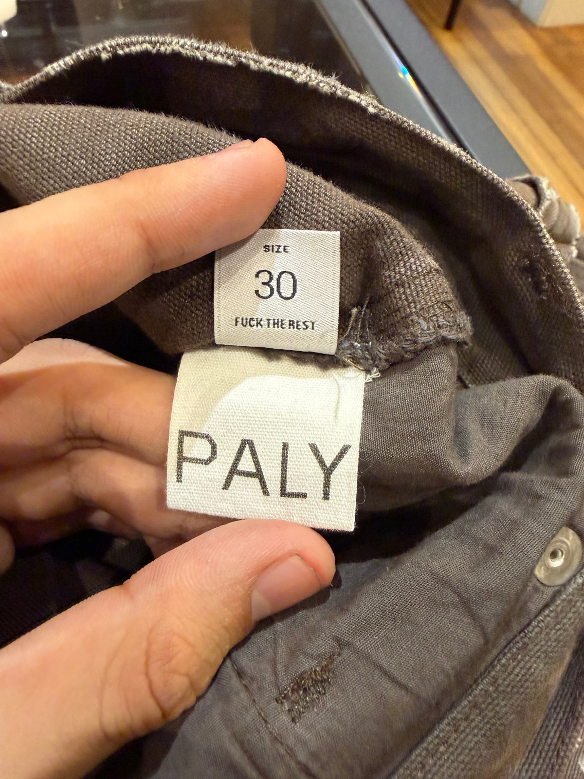 Paly Hollywood 'This Guys' Double Knee Shorts - Brown