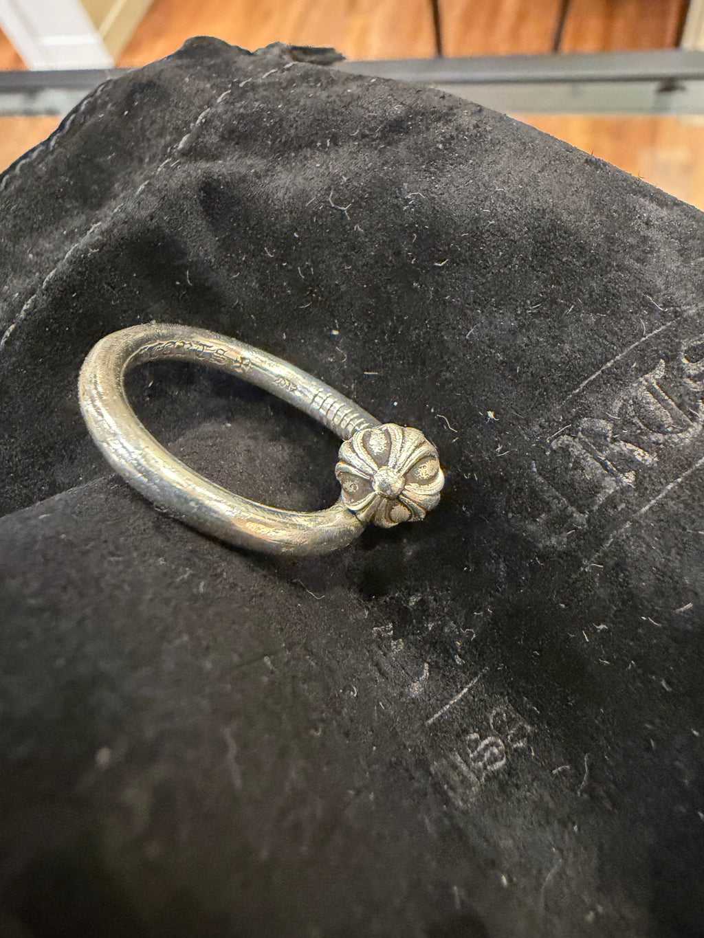 Chrome Hearts Nail Ring - Silver
